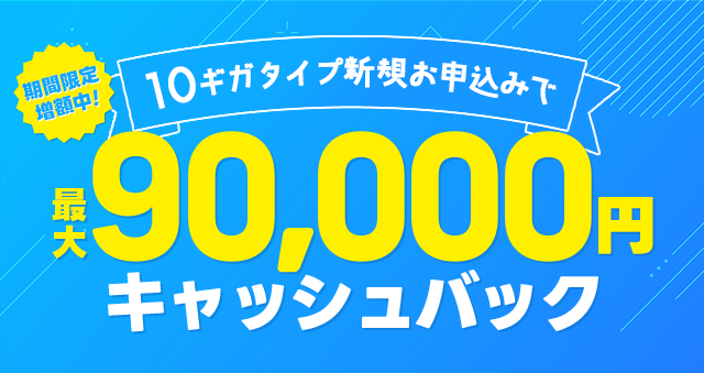 ビッグローブ光だ代理店NEXTキャンペーン①