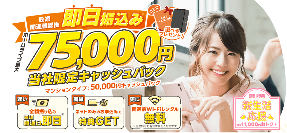auひかり×アウンカンパニーのキャンペーン
